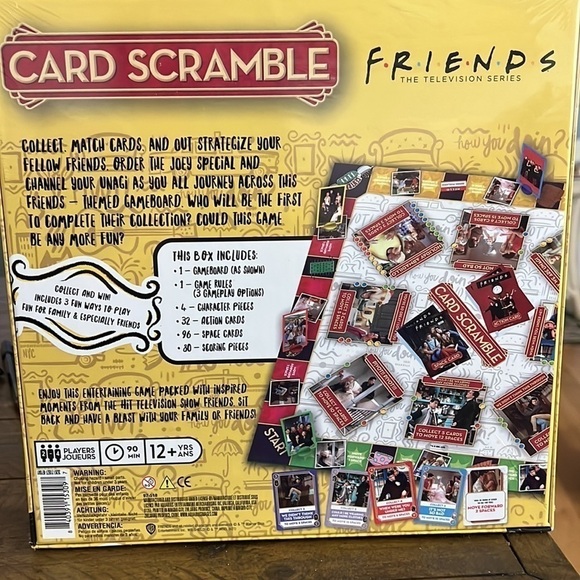 Friends Card Scramble NEW Board Game TV Series - Picture 3 of 4